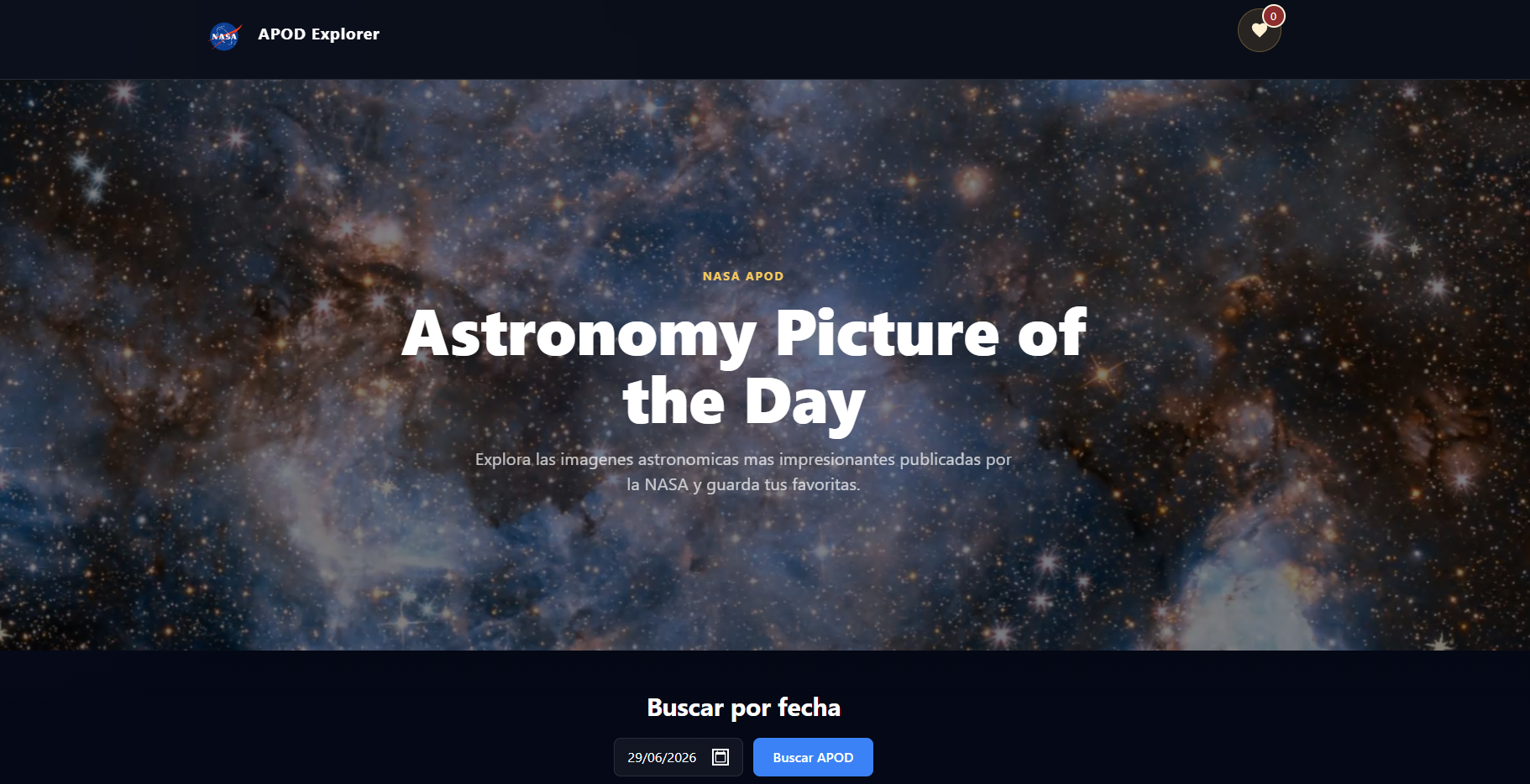 NASA API Explorer